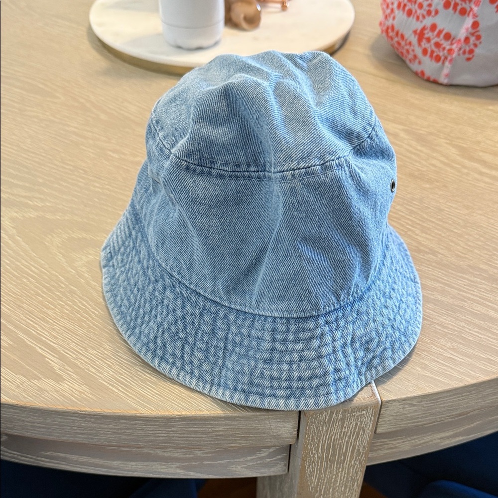 Light Blue Denim Bucket Hat